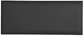 Art3d Peel and Stick Headboard for Queen and King in Black, Pack of 9 Panels Sized 9.84" x 23.62", 3D Soundproof Wall Panels, Upholstered Wall Panel