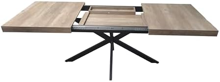55.11''-70.86" Rectangular Extendable Dining Table for 4-6 People