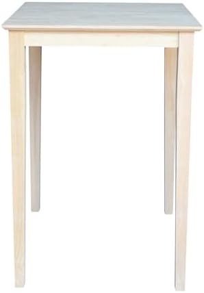 IC INTERNATIONAL CONCEPTS Solid Wood Top Table