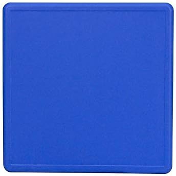 Flash Furniture Wren 24" Square Blue Plastic Height AdjusTable with Rounded Safety Corners Activity Table with Rounded Safety Corners