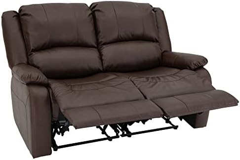 RecPro Charles RV Wall Hugger Recliner | 58" Mahogany