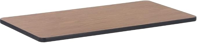 Lorell LLR99894 Oak Laminate Rectangular Activity Tabletop, Medium
