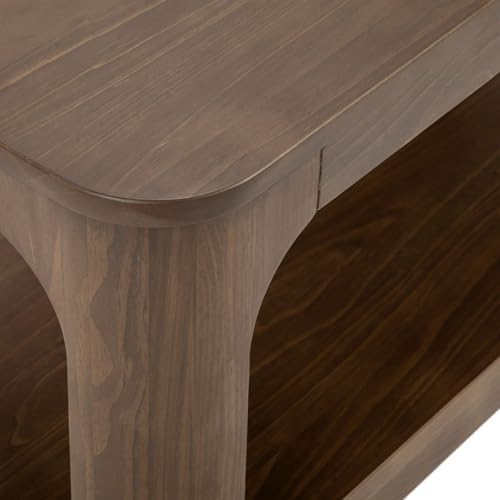 Plank+Beam Forma Coffee Table, 40 Inch, Rectangular, Walnut