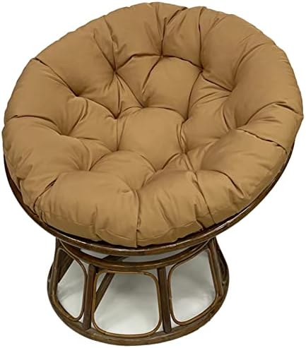 Lifup Water Resistant Papasan Chair Cushion Brown Round 51"
