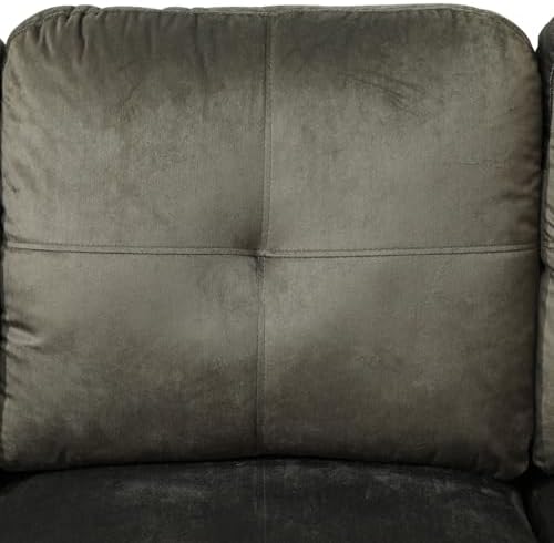 103.5 inch L-Shape Sofa with Storage Ottoman, Flannel Sectional Couch with Left Chaise, Modern 3-Piece Sofa Set, Upholstered Couch Set with Solid Wood Frame for Apartment, Loft, Taupe