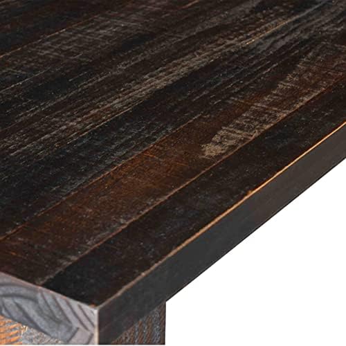 Valerie Original Solid Wood 63" Dining Table, Barnwood