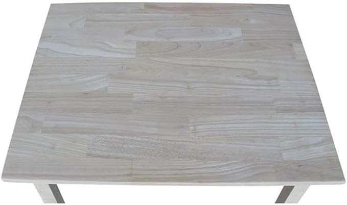 International Concepts Unfinished Kids Table