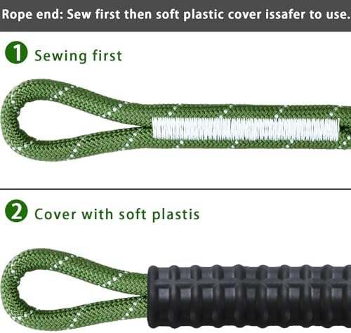 Heavy Duty Tree Swing Ropes, Hammock Tree Straps Hanging Kit, for Outdoor Swings Hammock Playground Set Accessories (6.75ft,81",Green,1Pack)