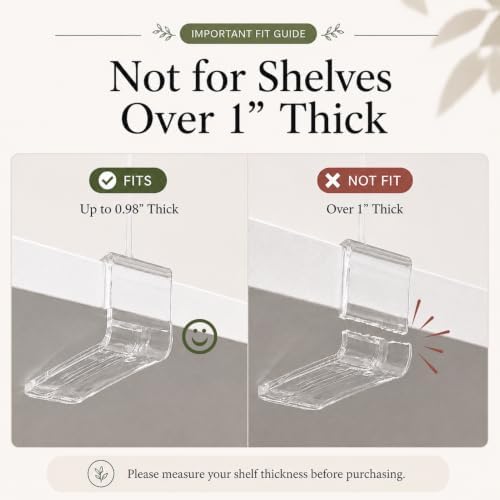 Shelf Dividers Purse Organizer for Closet: 11" Tall (Extra Tall)