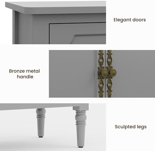RoyalCraft Sideboard Buffet Cabinet with Storage, Kitchen Buffet Cabinet