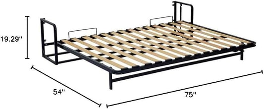 Murphy Bed - Murphy Bed Queen - Folding Bed - Horizontal - 54" x 75" - Classic