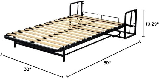 Murphy Bed - Murphy Bed Twin XL - Folding Bed - Vertical - 38" x 80" - Classic