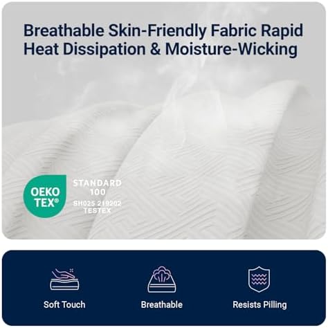 Avenco Twin Mattress 12 Inch, Premium Green Tea Memory Foam Mattress|Gel-Infused Cooling Mattresses with Medium Firm Tri-Layer Progressive Support, Fresh Cooling Comfort & Pressure Relief