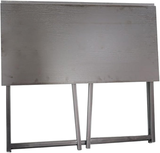 Folding Desk Computer Desk Standing Desk, Small Foldable Desk 31.6" for Small Spaces, Space Saving Portable Laptop Study Foldable Table Computer Table Writing Workstation for Home Office Desks