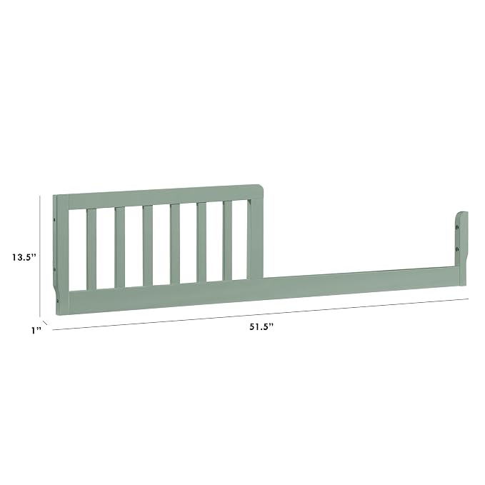Davinci Toddler Bed Conversion Kit (M3099) in Light Sage