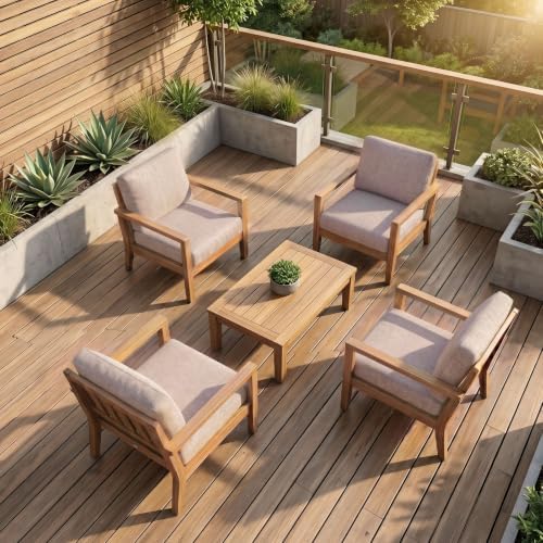 8Pcs Patio Cushion Covers Stretch Outdoor Furniture Protector Slipcovers