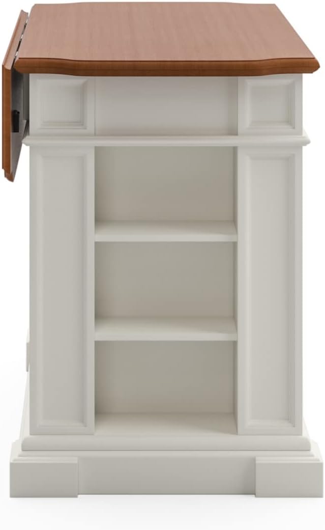 homestyles Americana Off-White Kitchen Island