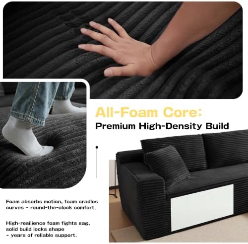 Boneless Couch, L Shaped Cloud Couch Sofa