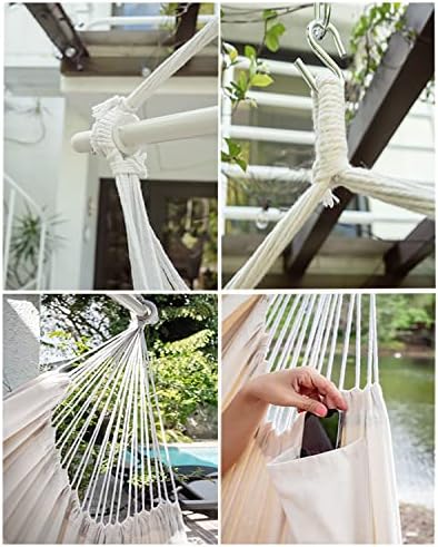 ADVOKAIR Hammock Chair Swing XXL, 1/3 Larger Than Standard, 500lbs