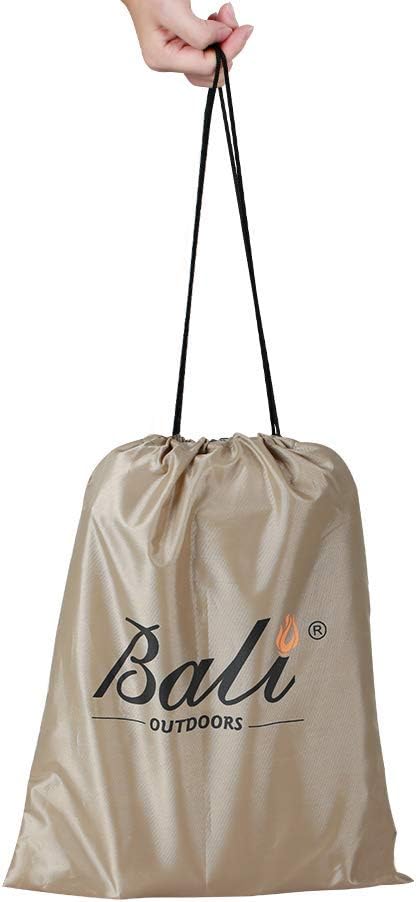 BALI OUTDOORS 32 Inch Square Patio Fire Pit Table Cover, Heavy Duty, Waterproof and Weather Resistant Oxford Fabric Cover, Brown