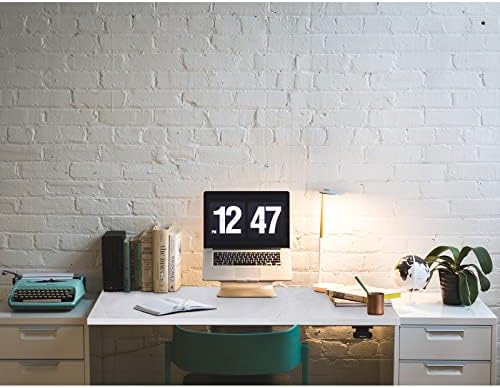 Kaboon 60x28 inches Tabletop, Solid One-Piece Desktop for Sit Stand Desk, Double Desks, L Desk DIY,Wood Countertop Home or Commercial Use,1 inch Thick, White Rock, 27.56" D x 59.1" W