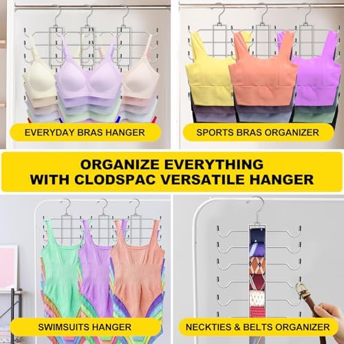 Space Saving Tank Top Hanger with 48 Hooks, Closet Organizers and Storage