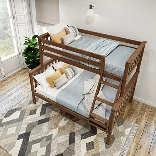 Plank+Beam Classic Twin Over Full Standard Bunk, Walnut