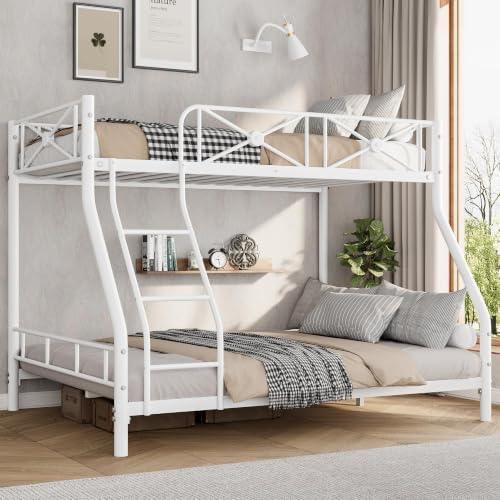 Garvee Metal Bunk Bed Twin Over Full