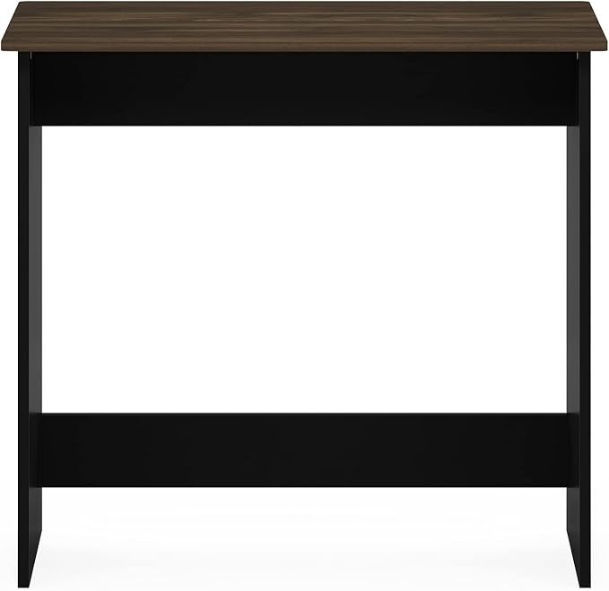 FURINNO Simplistic Study Table, Columbia Walnut