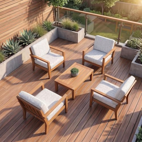 8Pcs Patio Cushion Covers Stretch Outdoor Furniture Protector Slipcovers
