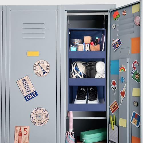 GRANNY SAYS 3-Shelf Hanging Closet Organizer, Foldable Storage, 2 Pack