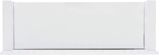 Cynthia White Storage Bench with Flip-Top Lid and Hidden Storage Space by Linon