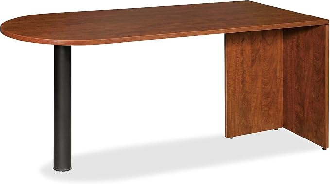 Lorell Peninsula, 66 by 30 by 29-1/2-Inch, Cherry