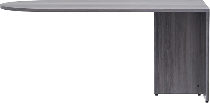 Lorell Weathered Charcoal Laminate Peninsula