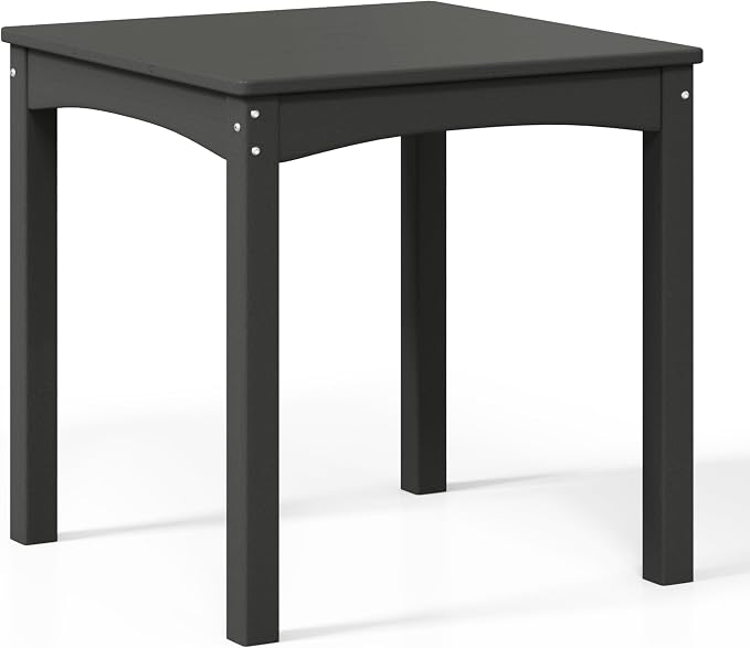 Costaelm Kids Outdoor 24" Dining Table, Gray