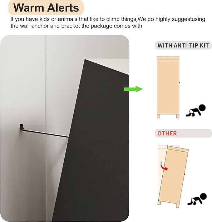 Baborokic Metal Wardrobe Cabinet,71 Armoire Wardrobe Closet with Drawers and Hanging Rod,Metal Armoire with Adjustable Shelves for Closet,Bedroom,Farmhouse Storage Cabinet with Drawer(Black)