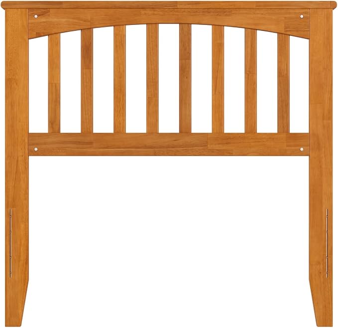 AFI, Mission Twin Solid Wood Headboard, Light Toffee