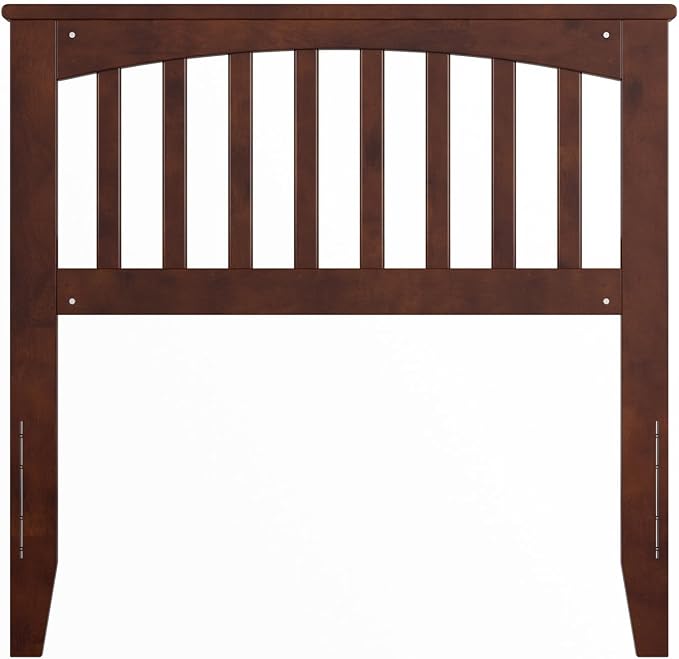 AFI, Mission Twin Solid Wood Headboard, Walnut