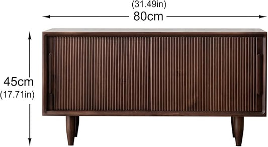 Storage Bench Shoe Rack Entryway Bench Shoe Storage Organizer Ottoman Shoe Cabinet Bedroom End of Bed Bench with Storage for Front Door Entrance Living Room Closet Bedroom Hallway(Dark walnut color,80