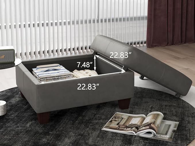 EASE MOOSE Oversized Sectional Sofa Modular Couch with Reversible Chaises, Faux Leather U Shaped Sectional Couch with Storage Convertible Sleeper Sofa