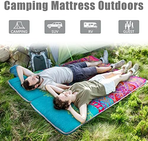 MAXYOYO Japanese Floor Mattress 4" Thick Small Size Foldable Futon Mattress