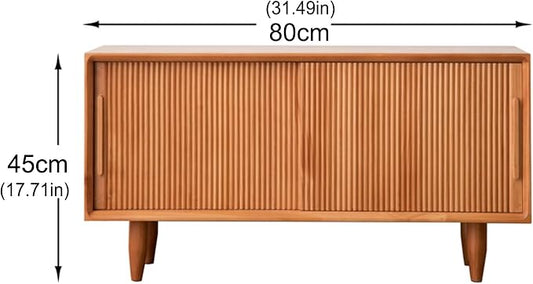 Storage Bench Shoe Rack Entryway Bench Shoe Storage Organizer Ottoman Shoe Cabinet Bedroom End of Bed Bench with Storage for Front Door Entrance Living Room Closet Bedroom Hallway(Cherry wood color,80