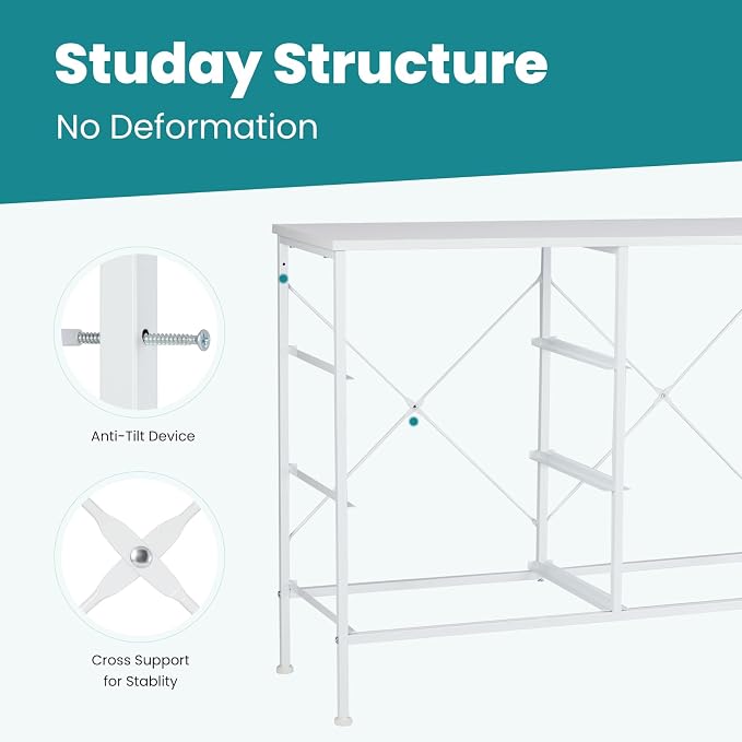 OLIXIS 6 Drawers Storage Organizers Units, Closet Organizers and Storage for Clothes, Fabric Storage Drawer TV Stand for Living Room, Chest of Dresser in 31.5" D x 11.8" W x 31.5" H, White
