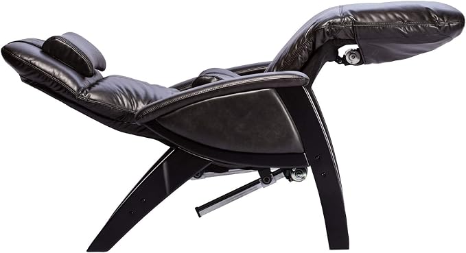 Svago ZGR Plus Zero Gravity Chair (SV395) Vibration Massage Power Recline Memory Foam Pillow Heat Therapy (Midnight/Black)