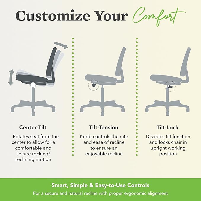 HON Crio Ergonomic Mesh Office Chair, High‑Back Desk Chair with Adjustable Arms, Lumbar Support, Center‑Tilt Swivel Seating for Computer Desks and Home Office, Black Frame, Black