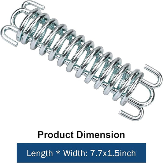 Porch Swing Springs for Hammock Chair, Heavy Duty, 300 LBS, Outdoor & Indoor (2 Pack)