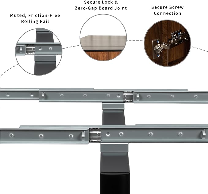 Extendable Dining Table with Built-in Power Outlet, 118” Expandable Black Dining Room Table for 11, Storage Console to Dining Table Walnut & Black