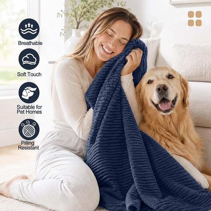 COMAX Futon Sofa Bed, Convertible Sofa Bed, Folding Boneless Couches | Boneless Couch for living room, 4‑in‑1 Fold Out Small Foldable Loveseat Floor Sleeper Mattress Lounge Space‑Saving, Navy