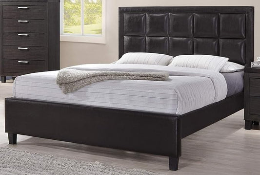 GTU Furniture Contemporary Styling Espresso 4Pc Queen Bedroom Set(Q/D/M/N)