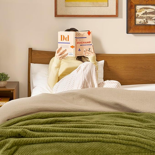 mopio Retrovie Mid-Century Modern King Bed Frame – Solid Wood Legs, LVL Slat System, No Box Spring Needed, Supports 661 lbs, Easy Assembly (Walnut, 2 Drawers)